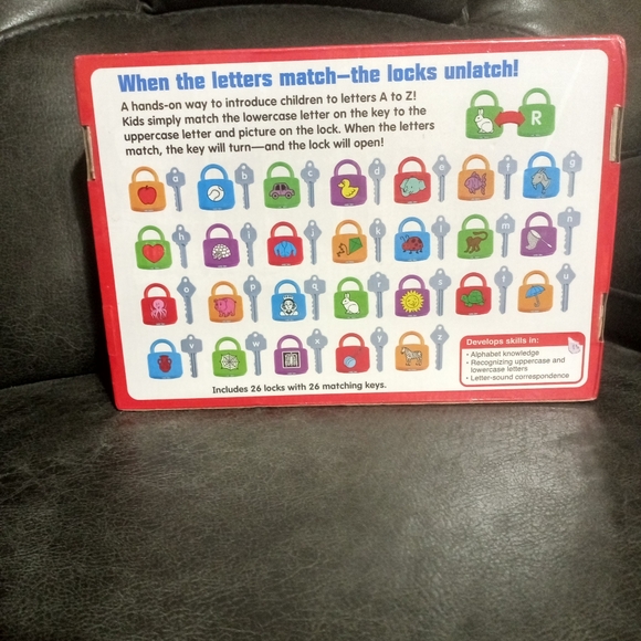 Alphabet Learning Locks - Multicolor - Picture 2 of 10